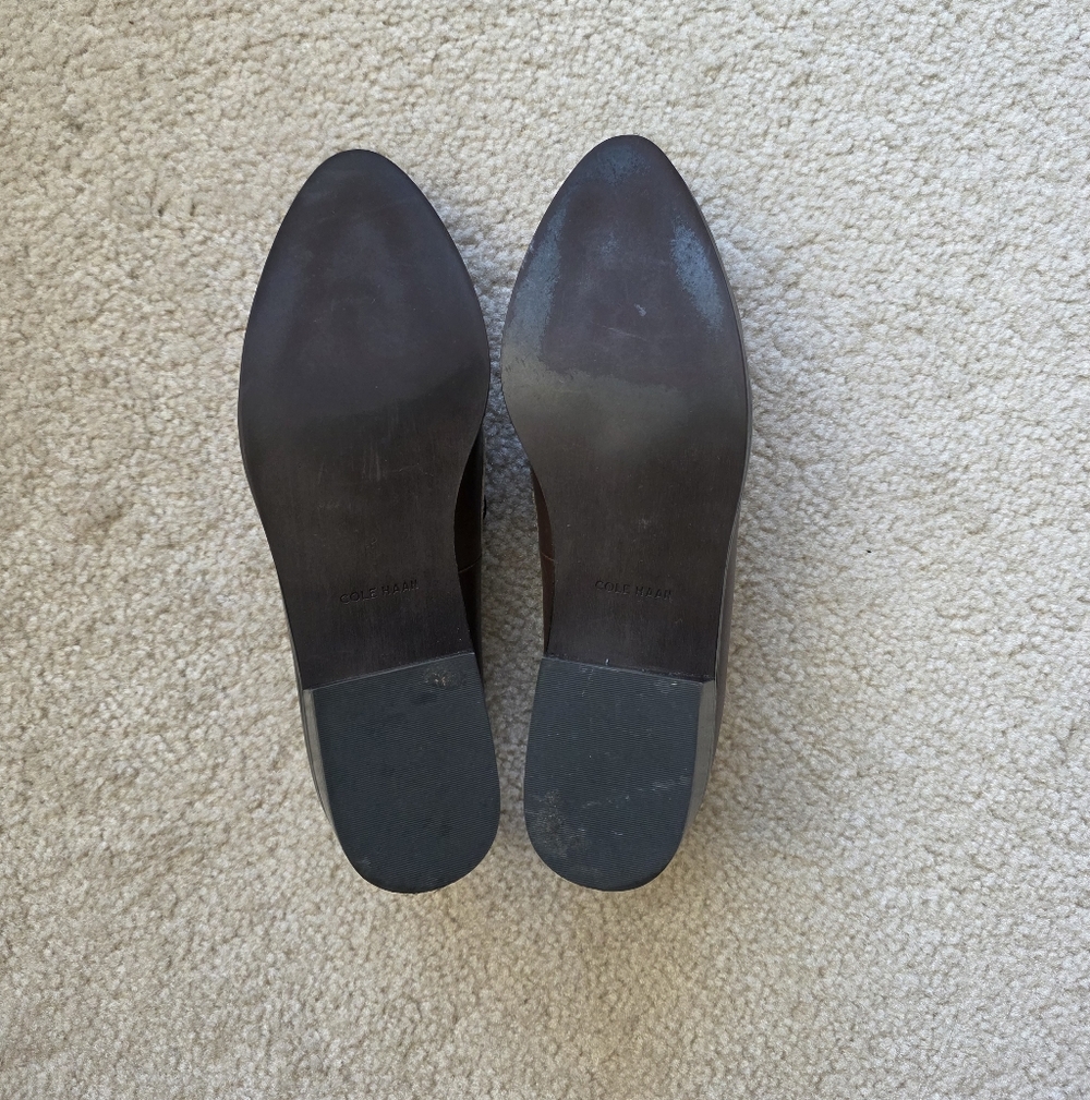 Cole Haan Women's Red, Black, and Navy Loafers - Picture 4 of 4
